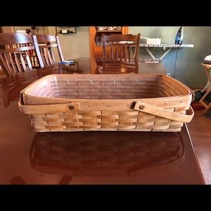 Longaberger medium gathering basket